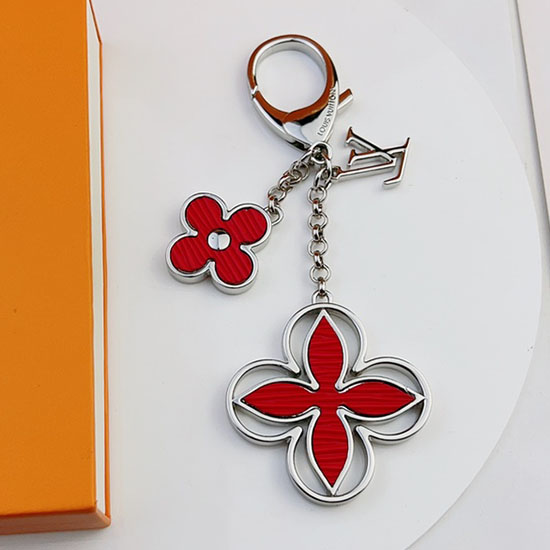 Držák Na Klíče Lv Bag Charm Rimi červený M61013