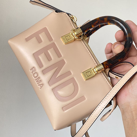 Fendi Mimochodem Mini Taška Růžová F052201