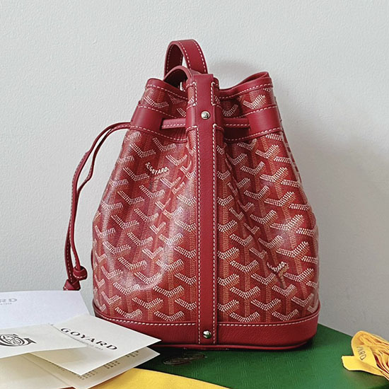 Goyard Petit Flot Taška červená G6017