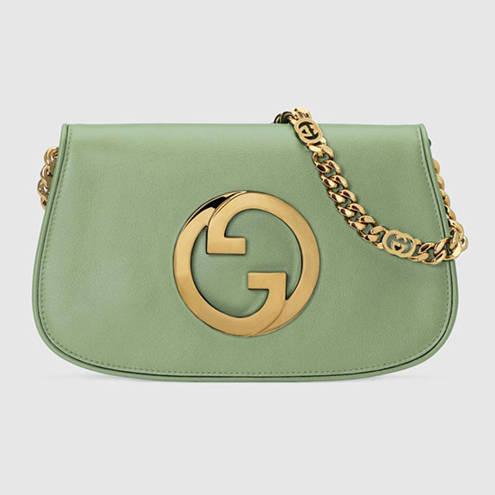 Gucci Blondie Kabelka Přes Rameno Zelená 699268