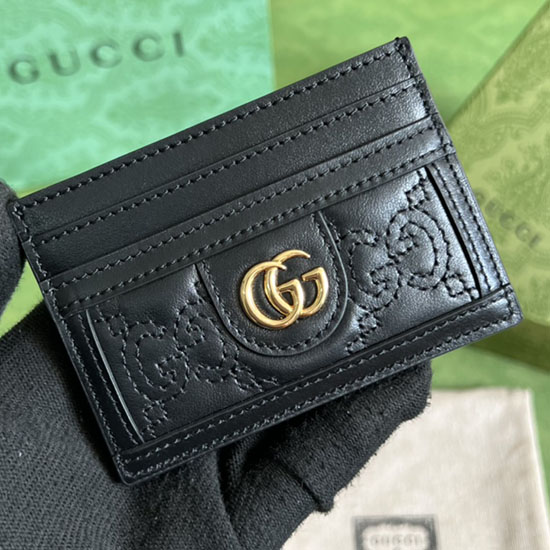 Gucci Držák Na Karty černý 523159