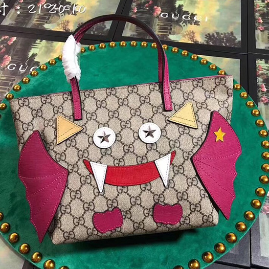 Gucci Dětská Bat Taška Růžová 525522