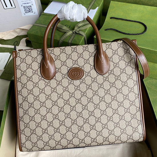 Gucci Kleiner Shopper Mit Gg 659983