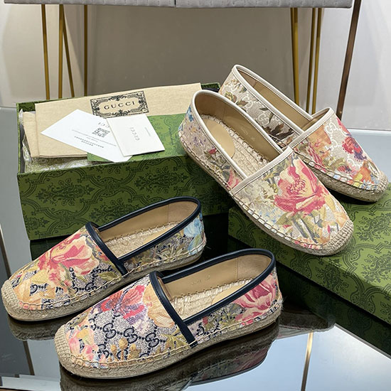 Gucci Vícebarevně Potištěné Espadrilky Sng052201