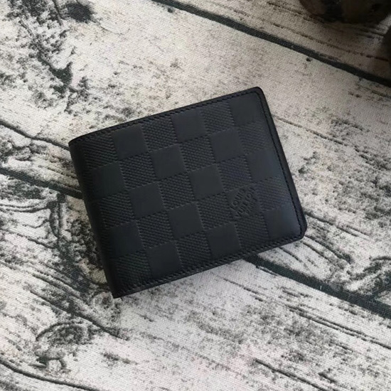 Kožená Vícenásobná Peněženka Louis Vuitton Damier Infini N63124