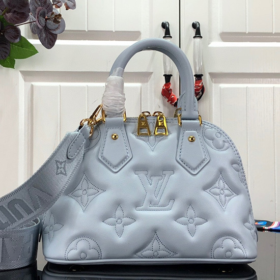 Louis Vuitton Alma Bb Modrá M59822