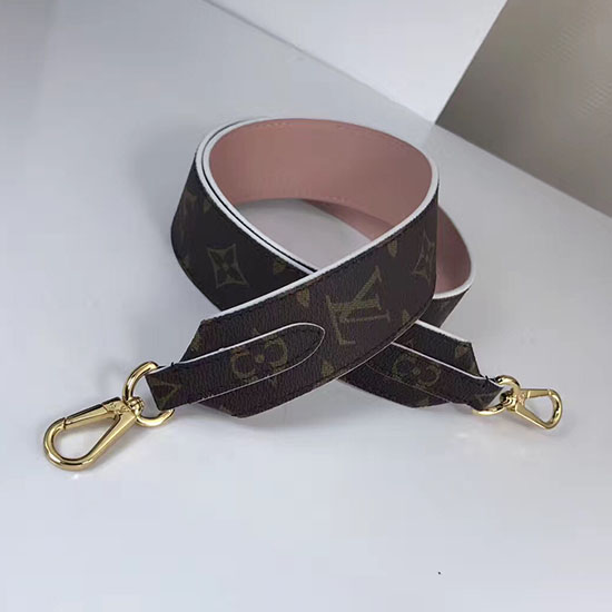 Louis Vuitton Bandouliere Monogram Ramenní Popruh Růžový J02287