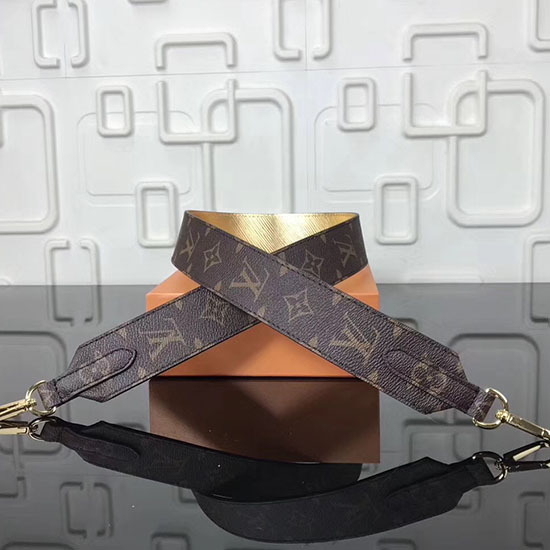 Louis Vuitton Bandouliere Monogram řemínek Přes Rameno Zlatý J110903