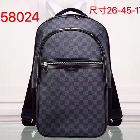 Louis Vuitton Damier Grafitový Plátěný Batoh N58024