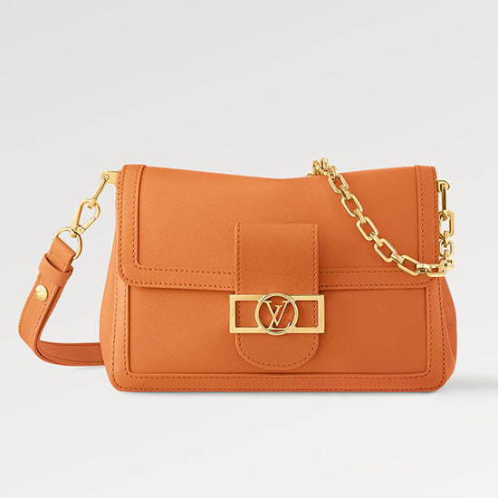 Louis Vuitton Dauphine Soft Mm Oranžová M25209