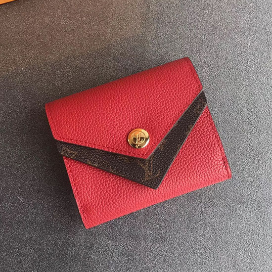 Louis Vuitton Double V Kompaktní Peněženka Rubis M64419