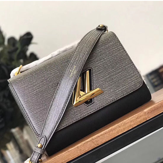 Louis Vuitton Epi Jean Twist Mm šedá M54741