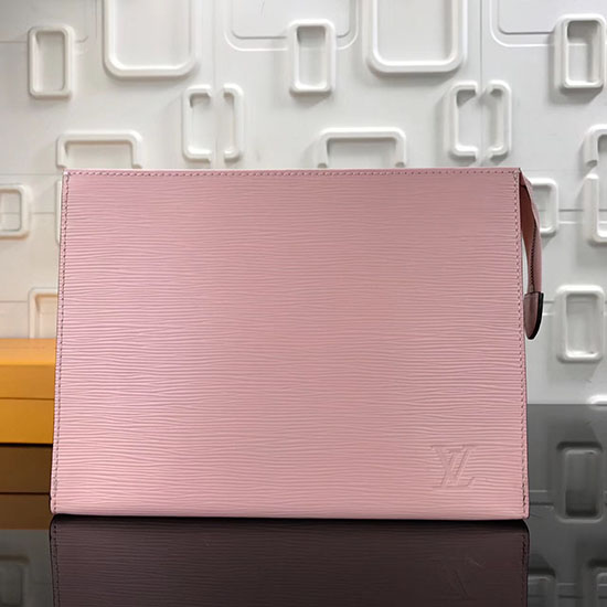 Louis Vuitton Epi Kožená Toaletní Taštička 19 Růžová M41058