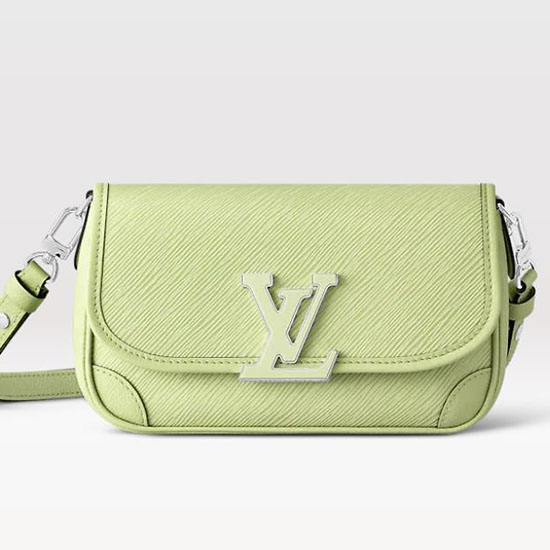 Louis Vuitton Epi Kůže Buci Zelená M59386