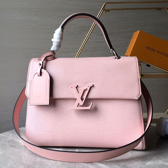 Louis Vuitton Epi Kůže Grenelle Mm Růžová M53690