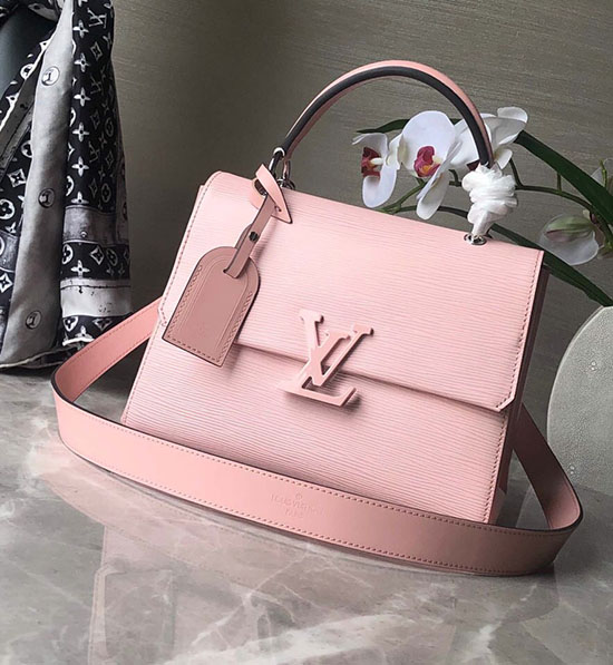 Louis Vuitton Epi Kůže Grenelle Pm Růžová M53694