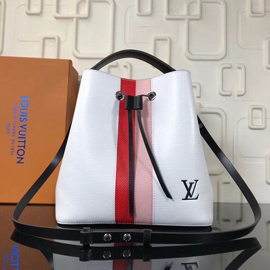 Louis Vuitton Epi Kůže Neonoe Bílá M52163