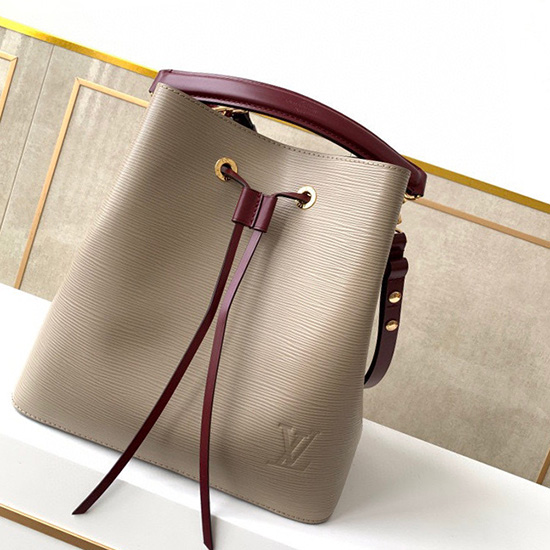 Louis Vuitton Epi Kůže Neonoe Galet šedá M54366