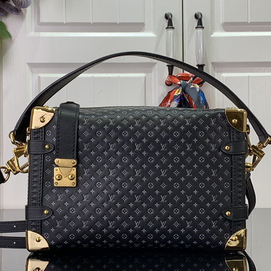 Louis Vuitton Kožený Boční Kufr černý M46358