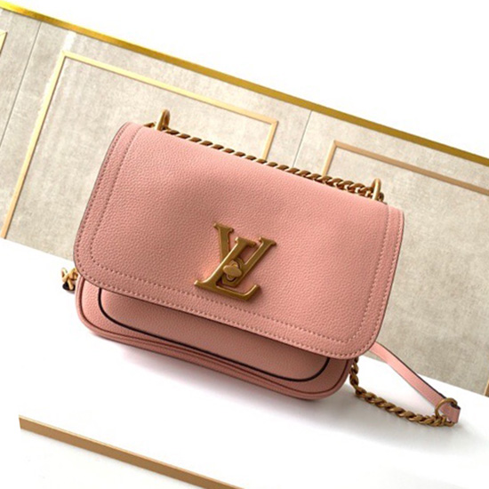 Louis Vuitton Lockme řetěz Pm Růžový M57073