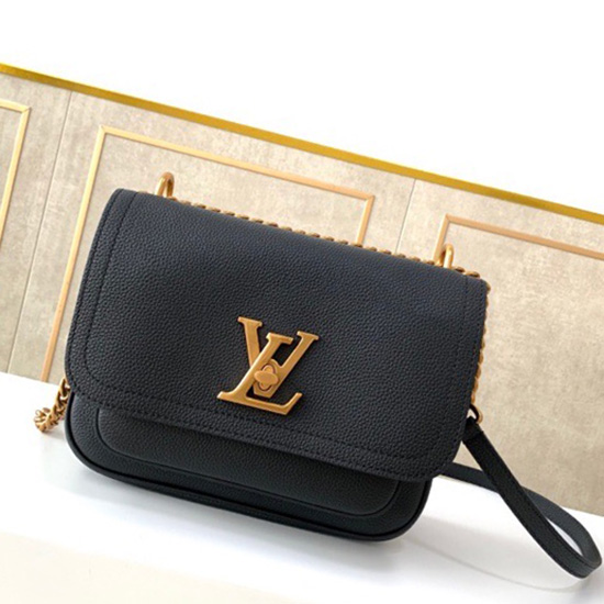 Louis Vuitton Lockme řetěz Pm černý M57073