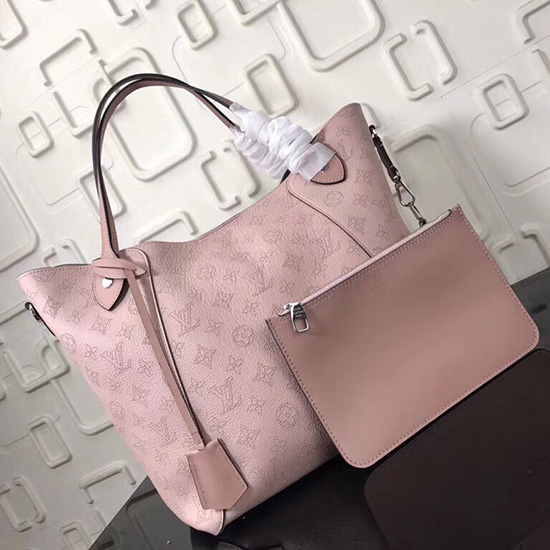 Louis Vuitton Mahina Kůže Hina Mm Růžová M53140