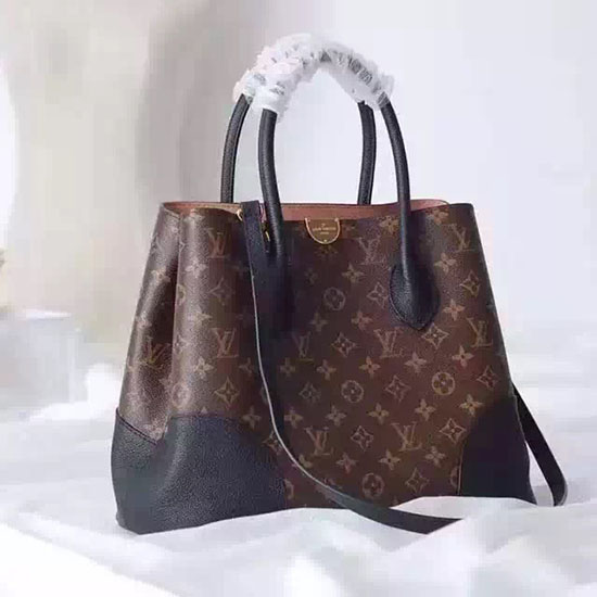 Louis Vuitton Monogram Plátěná Flandrinská Taška Noir M41597