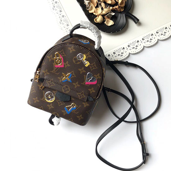 Louis Vuitton Monogram Plátěné Palmové Pružiny Mini M44367