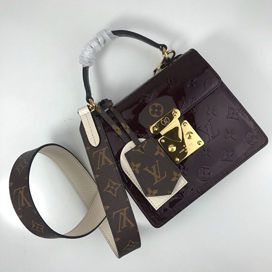 Louis Vuitton Monogram Vernis Jarní Ulice Vínová M90376