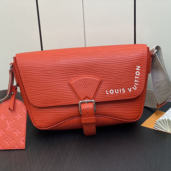 Louis Vuitton Montsouris Messenger červený M23097