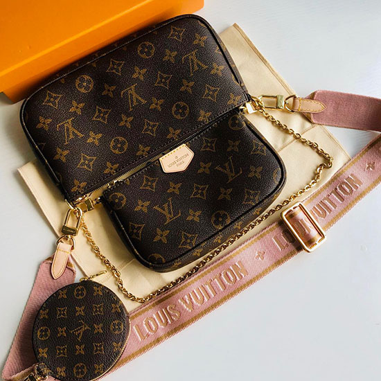 Louis Vuitton Multi Pochette Příslušenství Růžové M44840