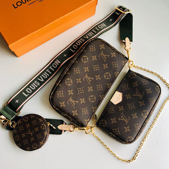 Louis Vuitton Multi Pochette Příslušenství Zelená M44823