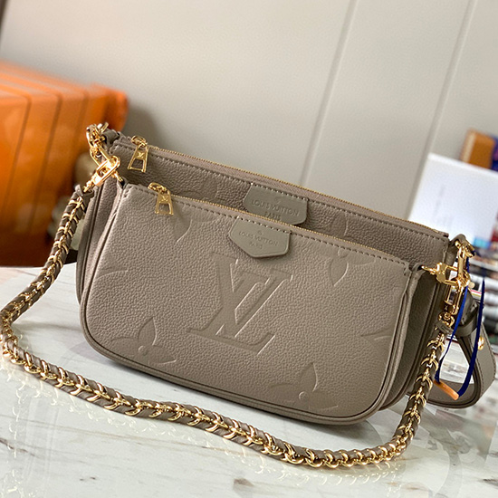 Louis Vuitton Multi Pochette Příslušenství šedá M80399