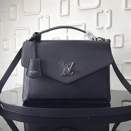 Louis Vuitton Měkká Telecí Kůže My Lockme Noir M54878