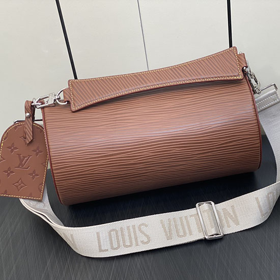 Louis Vuitton Měkký Polochon Mm Hnědý M23719