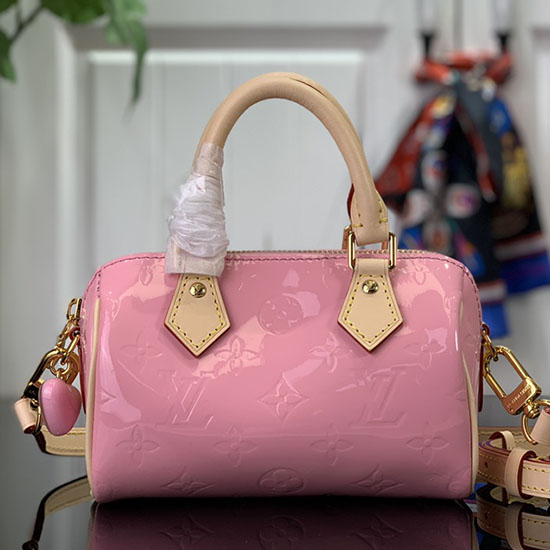 Louis Vuitton Nano Speedy Růžová M83000