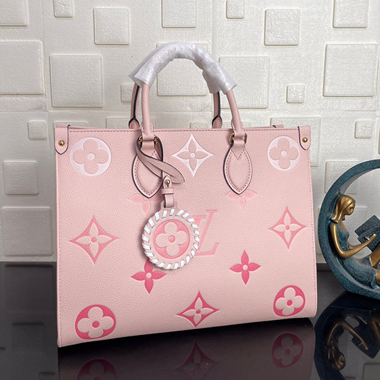 Louis Vuitton Onthego Mm Růžová M45717