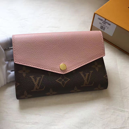 Louis Vuitton Pallas Kompaktní Peněženka Rose Ballerine M64072