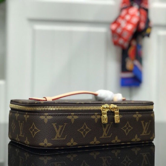 Louis Vuitton Pěkné Pouzdro Na šperky Vínové M43449