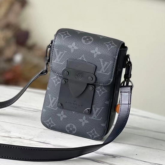 Louis Vuitton S-lock Vertikální Nositelná Peněženka M81522