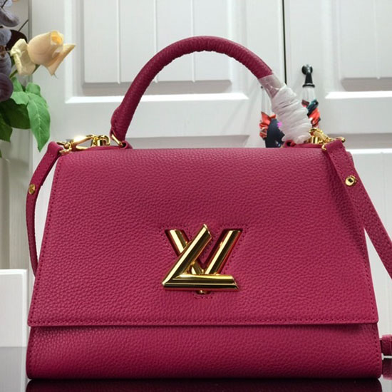 Louis Vuitton Twist Jedna Rukojeť Mm Růžová M57093