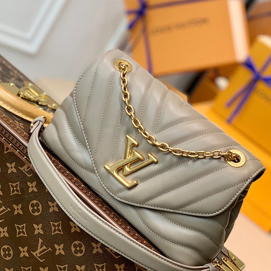 Lv New Wave Chain Bag šedá M58664