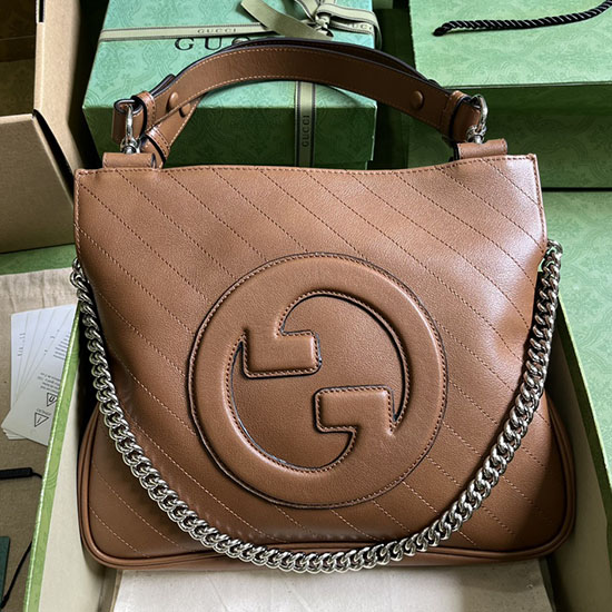 Malá Taška Gucci Blondie Hnědá 751518