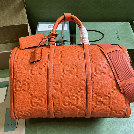 Malá Taška Gucci Jumbo Gg Oranžová 725282