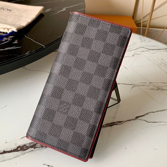 Peněženka Louis Vuitton Brazza červená N63254