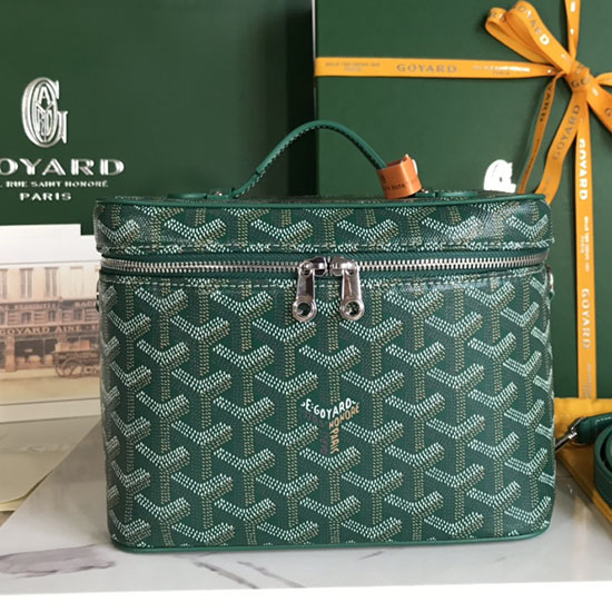 Pouzdro Na Toaletní Potřeby Goyard Muse Zelené Gy020185