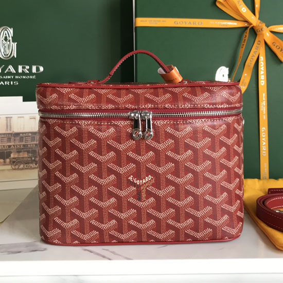 Pouzdro Na Toaletní Potřeby Goyard Muse červené Gy020185