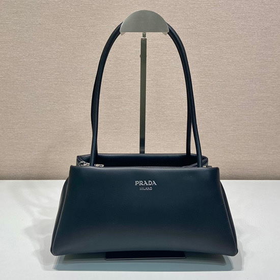 Prada Malá Kožená Taška černá 1ba368