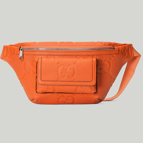 Taška Na Pásek Gucci Jumbo Gg Oranžová 645093