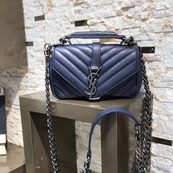 řetízková Peněženka Saint Laurent Matelasse černá 438492